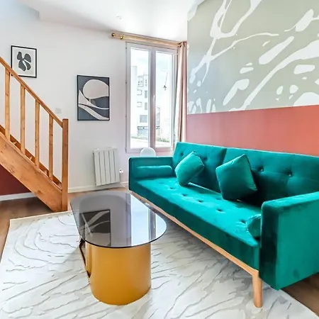 Appartement Colore A 5 Minutes De Paris Bagnolet Extérieur photo